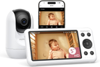 5" 1080P Smart Baby Monitor with Camera, Cry Detection, Night Vision & Two-Way Audio