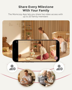 5" 1080P Smart Baby Monitor with Camera, Cry Detection, Night Vision & Two-Way Audio