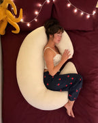 Premium Ergonomic Body Pillow for Side Sleepers – Cooling Comfort Support Pillow for Better Sleep