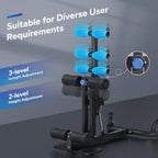 Summervibes Multi-Functional Sissy Squat Machine - 300lbs Capacity Adjustable Home Gym Equipment for Legs, Glutes & Abs