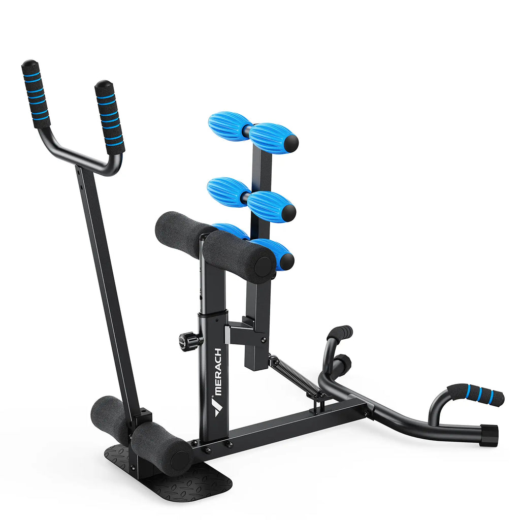 Summervibes Multi-Functional Sissy Squat Machine - 300lbs Capacity Adjustable Home Gym Equipment for Legs, Glutes & Abs