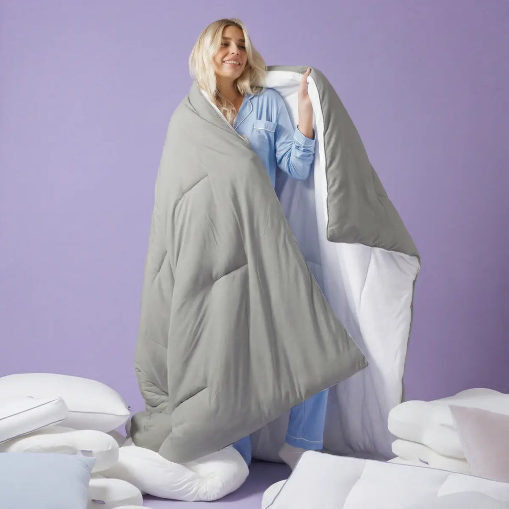 MarshMellow Double-Stuffed Vegan Duvet - Temperature Regulating Comforter