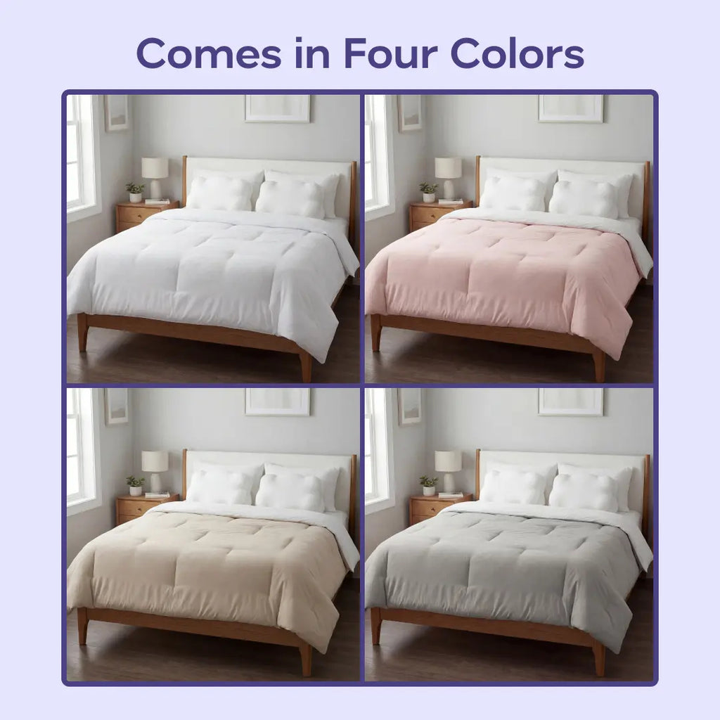 MarshMellow Double-Stuffed Vegan Duvet - Temperature Regulating Comforter