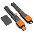 Foldable Pilates Reformer & Ab Exercise Board with Resistance Bands