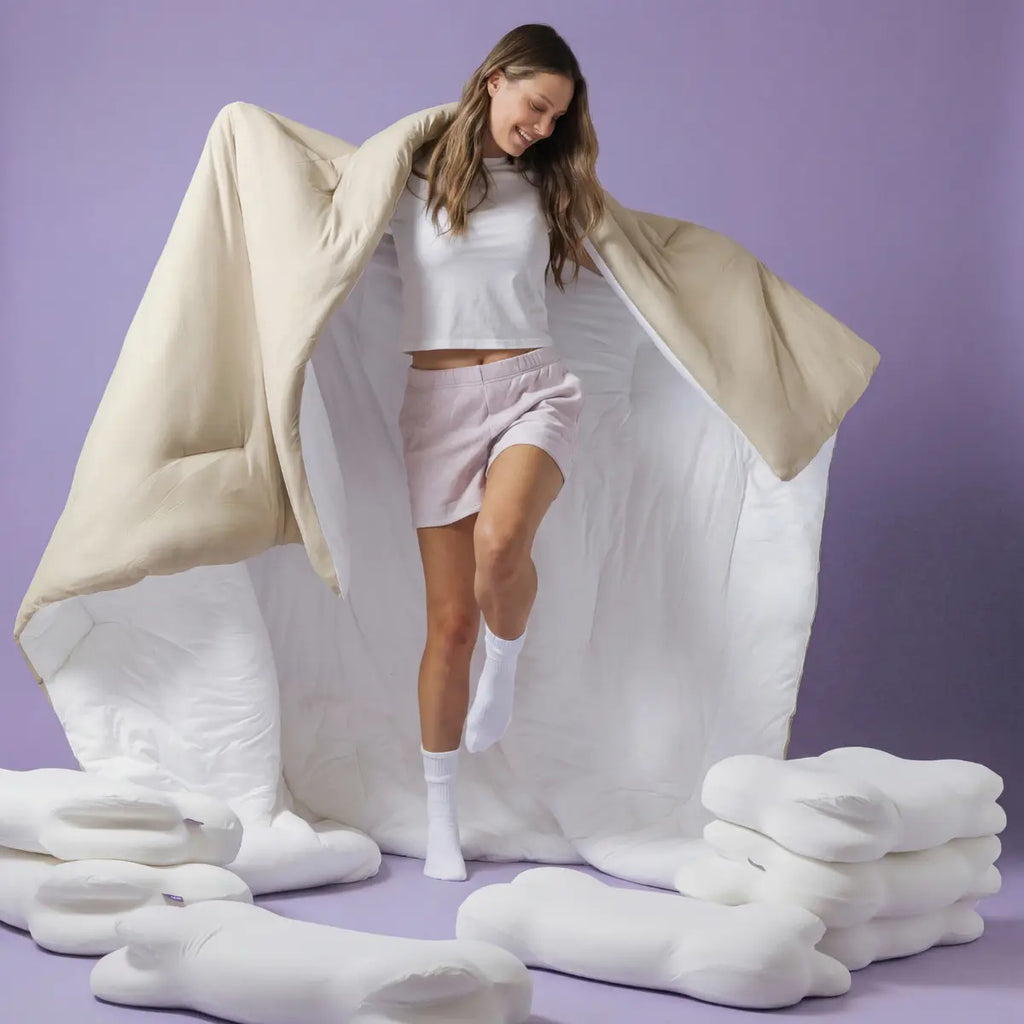 MarshMellow Double-Stuffed Vegan Duvet - Temperature Regulating Comforter